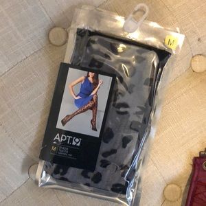 Leopard Print Tights